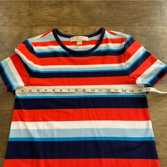 MICHAEL Michael Kors striped T shirt dress - Picture 3 of 9